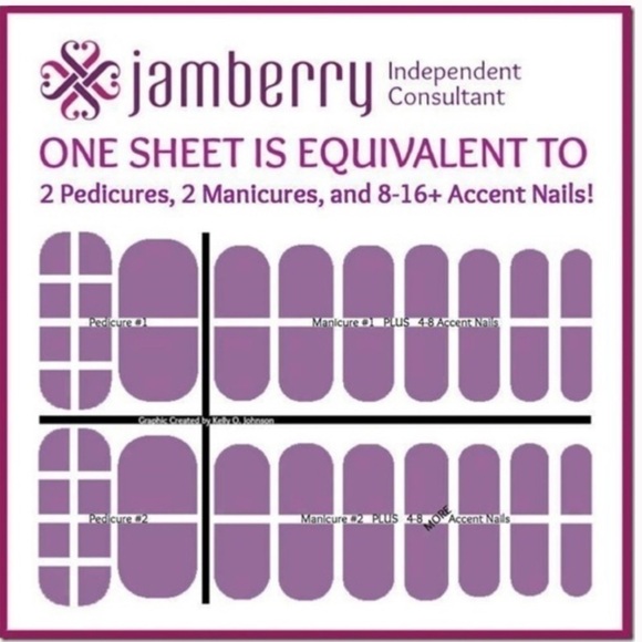 jamberry Nail Wraps - Zen Garden - Picture 6 of 8